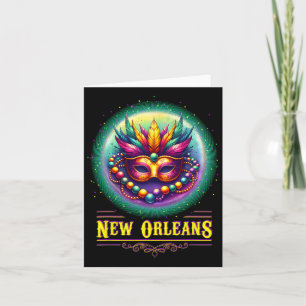 Cly New Orleans Bourbon Street Cool Fun Nola Mardi Karte