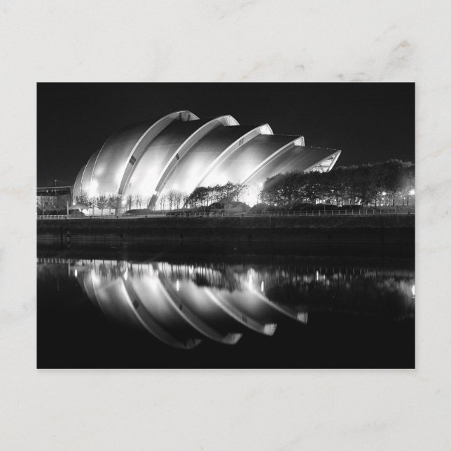 Clyde Auditorium in Glasgow Postkarte (Vorderseite)