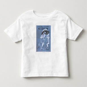 Clyde Fitchs Beste Comedy, "Girls" Theater Kleinkind T-shirt