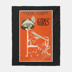 Clyde Fitchs größte Komödie, "Girls" Theater 2 Fleecedecke
