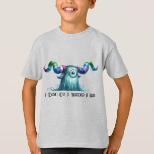 Clyde - Monstre inquiet aux yeux unique - T-shirt 