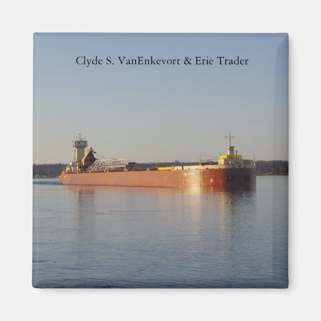 Clyde S. VanEnkevort & Erie Trader aimant (Devant)