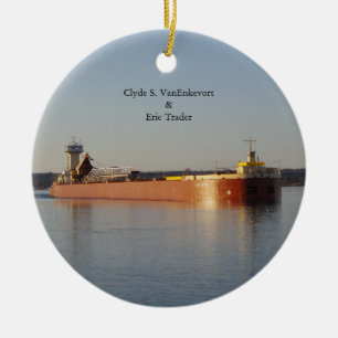 Clyde S. VanEnkevort & Erie Trader ornement