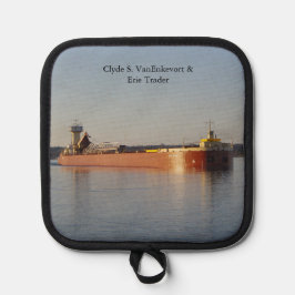 Clyde S. VanEnkevort & Erie Trader Potbesitzer Topflappen