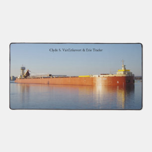 Clyde S. VanEnkevort & Erie Trader Schreibtischmat Schreibtischunterlage