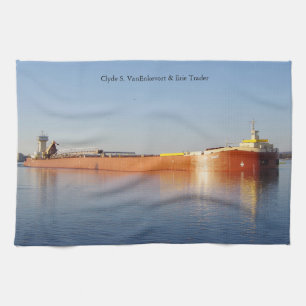Clyde S. VanEnkevort & Erie Trader serviette de cu