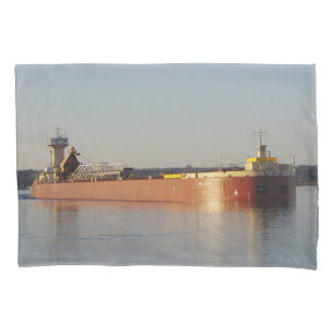 Clyde S. VanEnkevort & Erie Trader taie d'oreiller