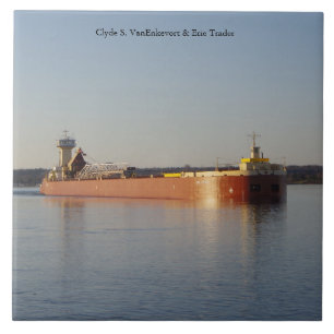 Clyde S. VanEnkevort & Erie Trader tile Fliese