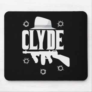 Clyde und Bonnie Halloween Matchaos Costum Mousepad