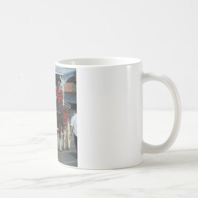 Clydesdale 6 Pferdeanhängevorrichtung Kaffeetasse (Rechts)