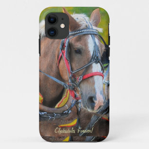 Clydesdale Draft Horse-lover iPhone 5 Coque