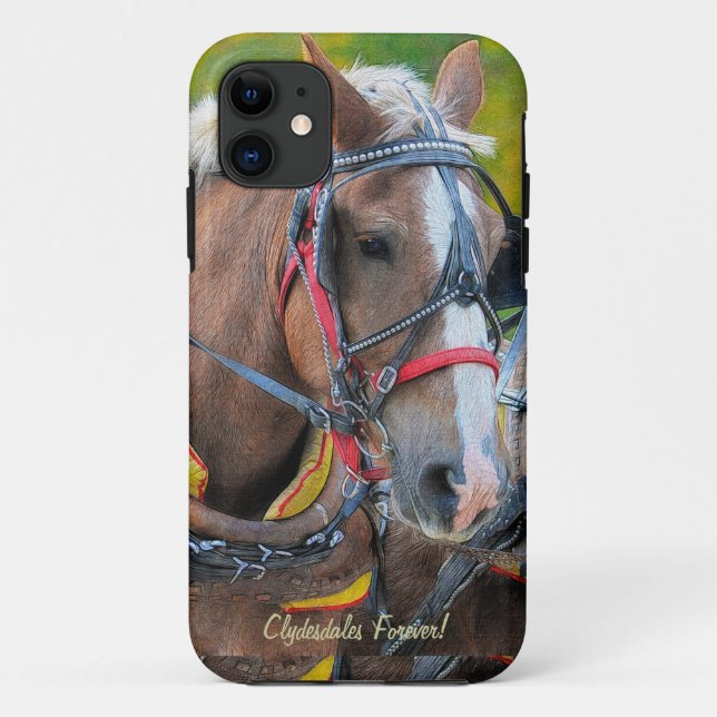 Clydesdale Draft Horse-lover iPhone 5 Coque (Dos)