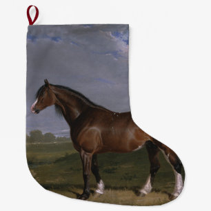 Clydesdale-Hengst (Englisches Vollblutpferd) (Tier Großer Weihnachtsstrumpf