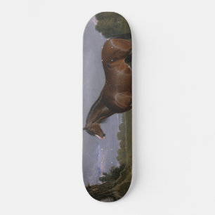 Clydesdale-Hengst (Englisches Vollblutpferd) (Tier Skateboard