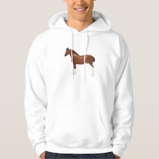 Clydesdale Horse Hoodie
