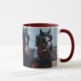 Clydesdale Pferdeteam-Tasse Tasse