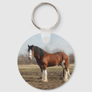 clydesdale schlüsselanhänger