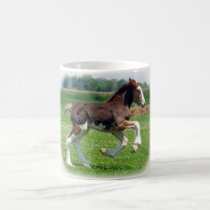 Clydesdale Stutenfohlen Kaffeetasse