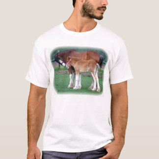 Clydesdale und Colt T-Shirt
