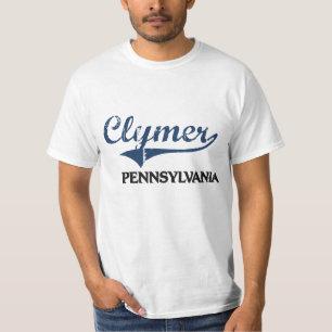 Clymer Pennsylvania Stadt-Klassiker T-Shirt