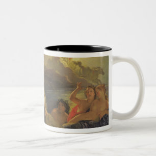 Clytie wandelte in eine Sonnenblume, 1688 um (Öl Zweifarbige Tasse