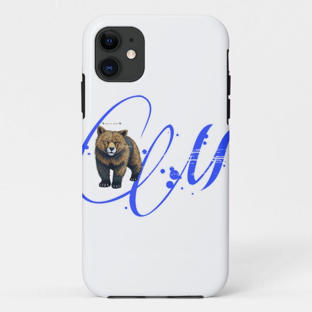 CM Bear Graphic - iPhone Case (Rückseite)