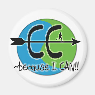 Cm Cross Country - weil ICH! KANN! Magnet