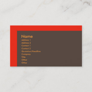 Cm-Visitenkarte Visitenkarte