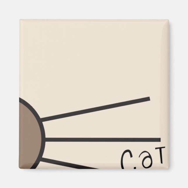 CM Whiskers Logo Magnet (Vorne)