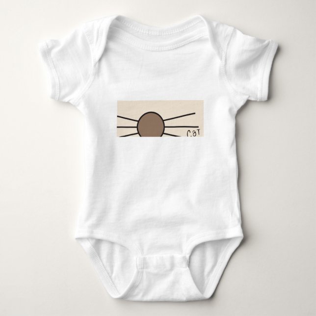 CM Whiskys Logo Baby Bodysuit Baby Strampler (Vorderseite)
