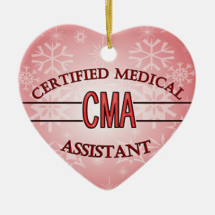 CMA bestätigte Assistenzarzt LOGO Keramikornament