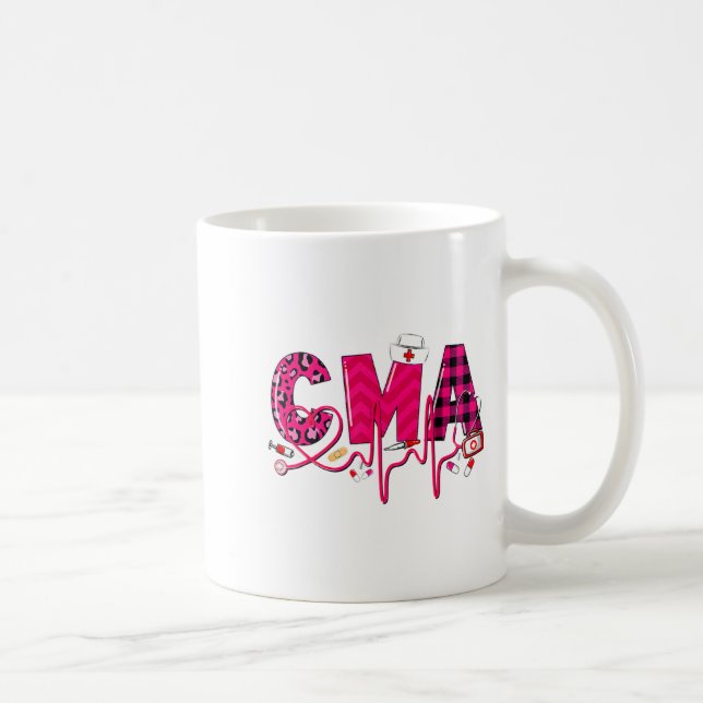 Cma Medical Istant Valentines Day Nursing Valen  Kaffeetasse (Rechts)