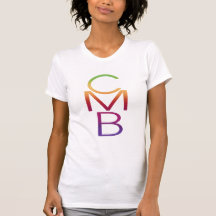 CMB Regenbogen-Logo-T-Shirt