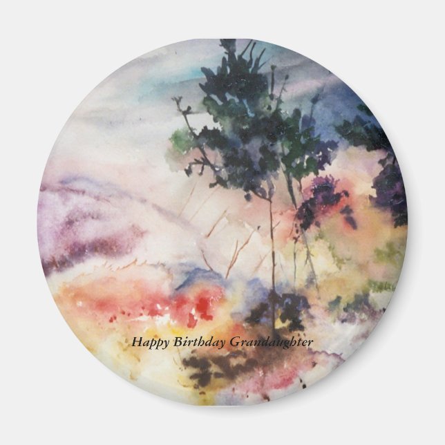 CMCarlson Misty Mountains Magnet (Vorne)