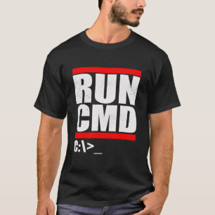 CMD Parody ausführen T-Shirt