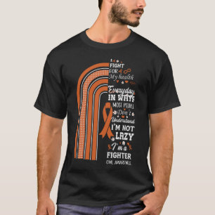 CML Warrior I m Fine Chronic Myeloid Leukämie Awar T-Shirt