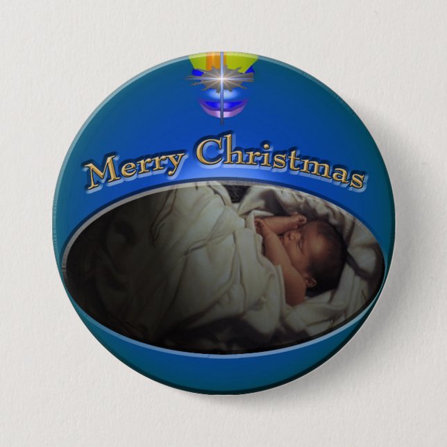 CMN Weihnachtsknopf 3 Button (Vorderseite)