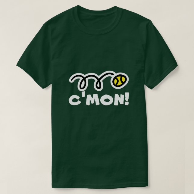 C'mon Tennis T-Shirt (Design vorne)