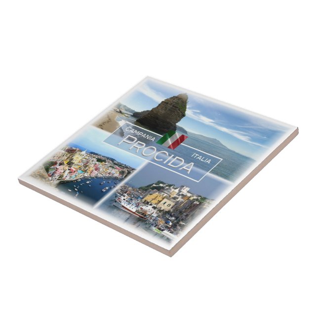 CMP015 PROCIDA, Kampanien, Italien, Fliese (Seite)