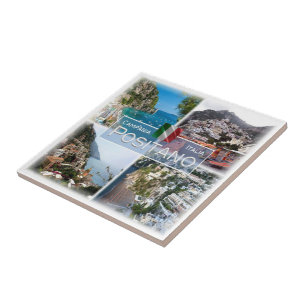CMP027 POSITANO, Kampanien, Italien Fliese