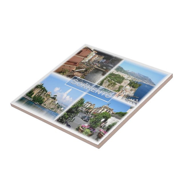 CMP032 SORRENTO, AMALFI COAST, Italien, Fliese (Seite)