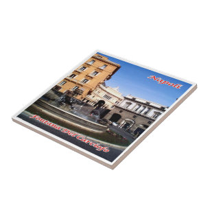 CMP051 ARTICHOKE FOUNTAIN, Italien, Fliese