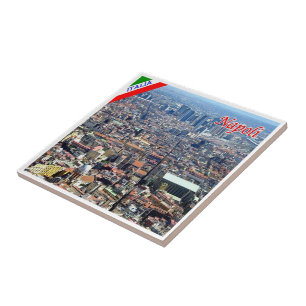 CMP054 NAPLES, Altstadt, Kampanien Italien, Fliese