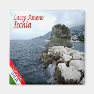 CMP084 ISCHIA, LACCO AMENO, Kühlschrank Magnet