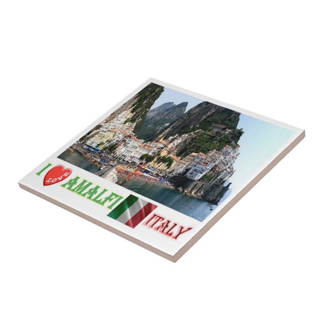 CMP136 AMALFI I Liebe, Italien, Fliese (Seite)