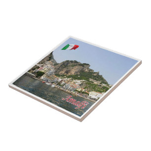CMP137 AMALFI, Panorama, Italien, Fliese