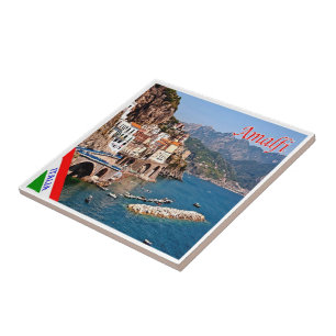 CMP139 AMALFI, Panorama, Italien, Fliese