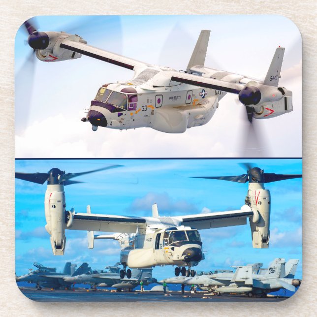CMV-22B OSPREY GETRÄNKEUNTERSETZER (Vorderseite)