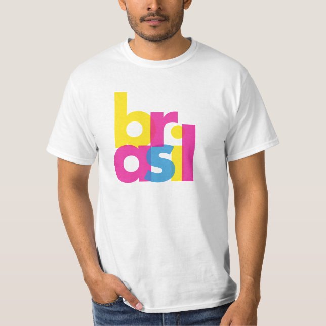 CMYK Brasil T-Shirt (Vorderseite)
