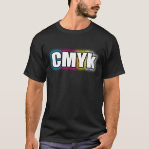 CMYk Dunkelheit T-Shirt